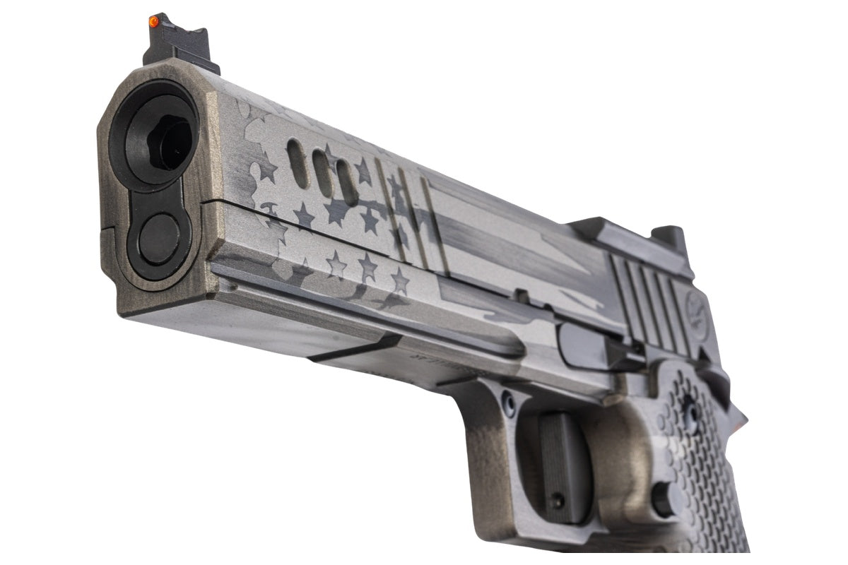 RWA Nighthawk Custom BDS9 GBB Airsoft Pistol (Cerakote - Patriot)