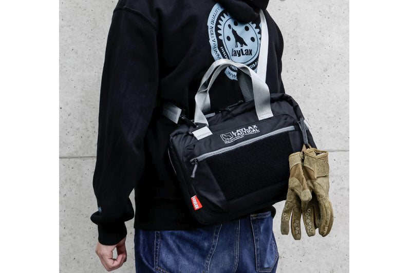Satellite Range Bag NEO (BK/SV) (W345 X H255 X D80mm)