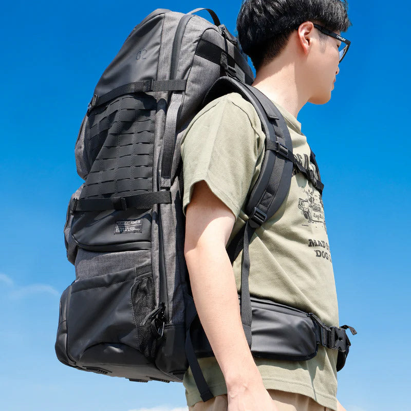Satellite Arms Backpack 75 (Dimension : Approx. 800 x 350 x 320 mm) - Grey
