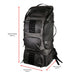 Satellite Arms Backpack 75 (Dimension : Approx. 800 x 350 x 320 mm) - Grey