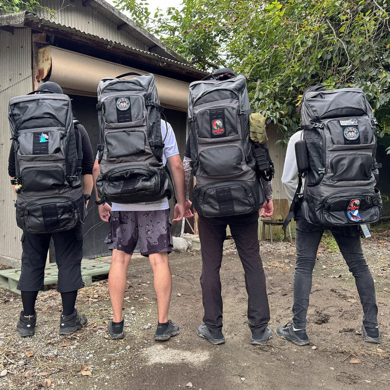 Satellite Arms Backpack 75 (Dimension : Approx. 800 x 350 x 320 mm) - Grey