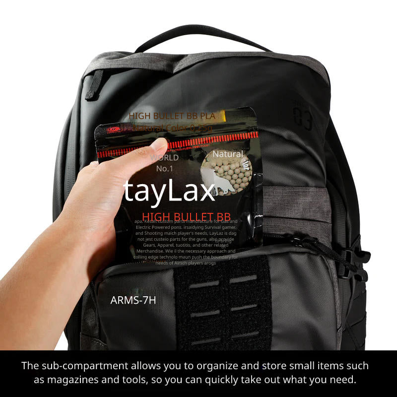 Satellite Arms Backpack 75 (Dimension : Approx. 800 x 350 x 320 mm) - Grey
