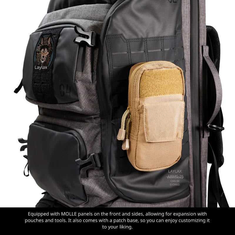 Satellite Arms Backpack 75 (Dimension : Approx. 800 x 350 x 320 mm) - Grey