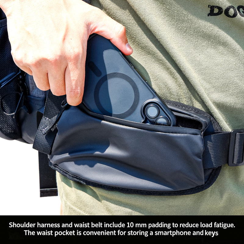 Satellite Arms Backpack 75 (800 x 350 x 320mm/ Stealth Black)