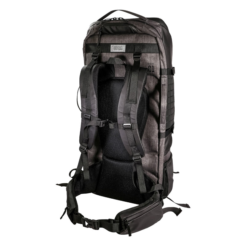Satellite Arms Backpack 75 (800 x 350 x 320mm/ Stealth Black)