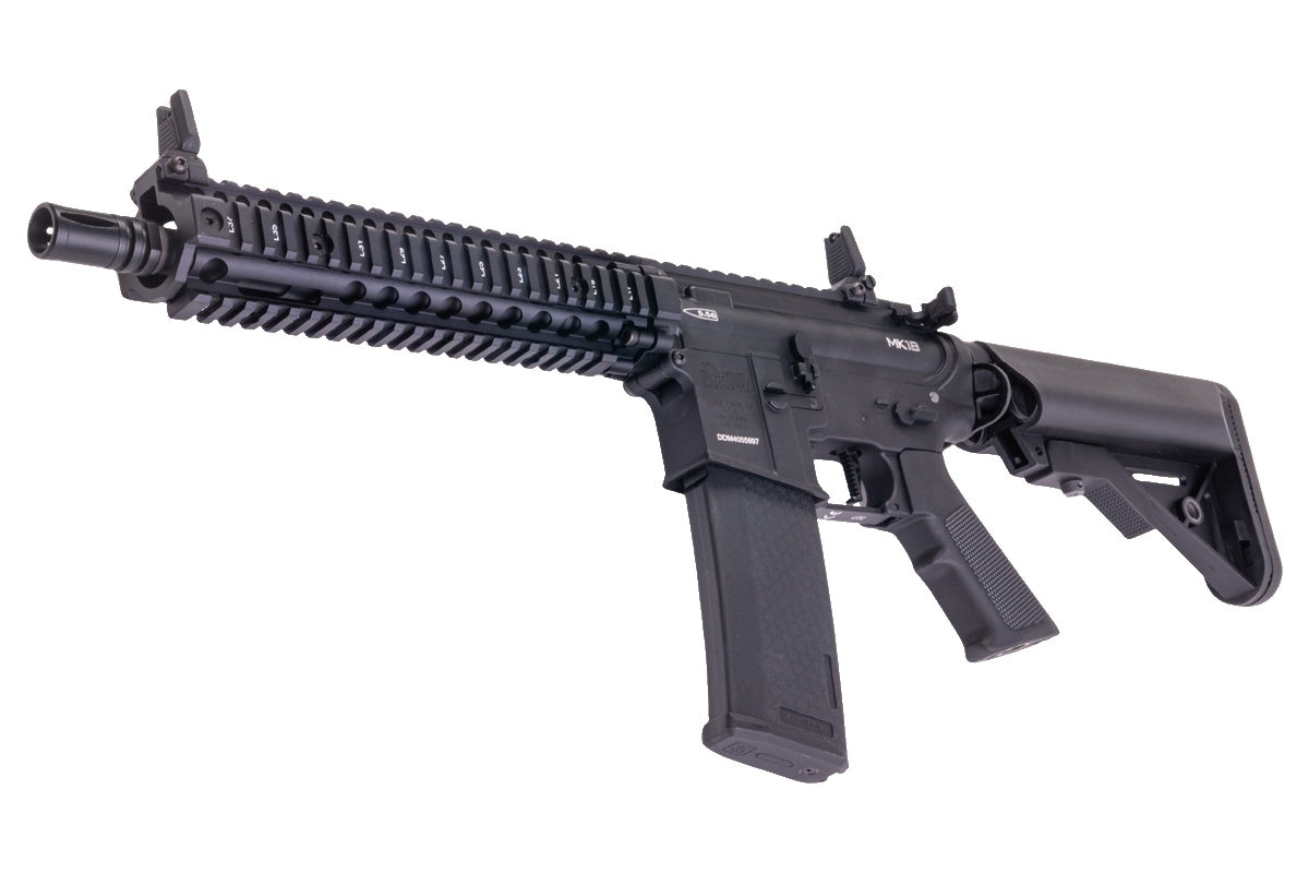 Specna Arms Daniel Defense MK18 Airsoft AEG Rifle (SA-P19 Prime, 10.5 inch) w/ASTER II, Brushless Motor