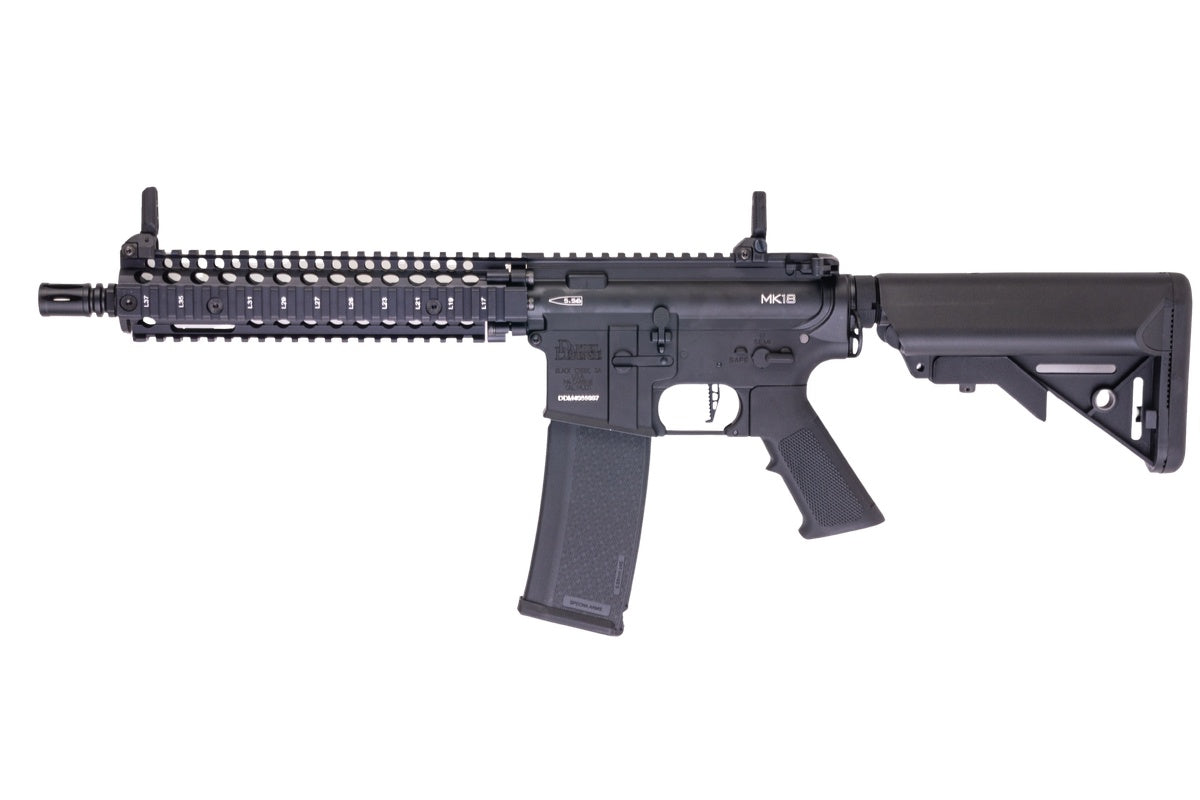 Specna Arms Daniel Defense MK18 Airsoft AEG Rifle (SA-P19 Prime, 10.5 inch) w/ASTER II, Brushless Motor