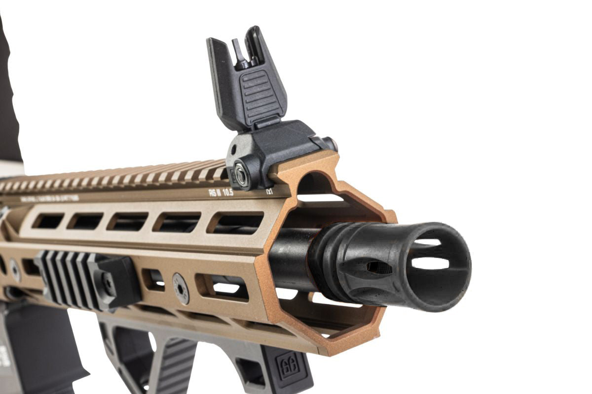 Specna Arms DD RIS III 10.5 inch Airsoft AEG Rifle (SA-P27 Prime)ASTER II, Brushless Motor (Chaos Bronze)