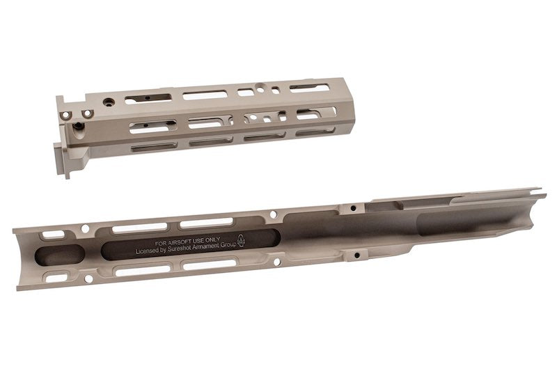 SAG (Dynamic Tactical) P.T.D. RU Ver MK3 Chassis For Tokyo Marui AKM AKX GBB (Cerakote H-267 Magpul FDE)