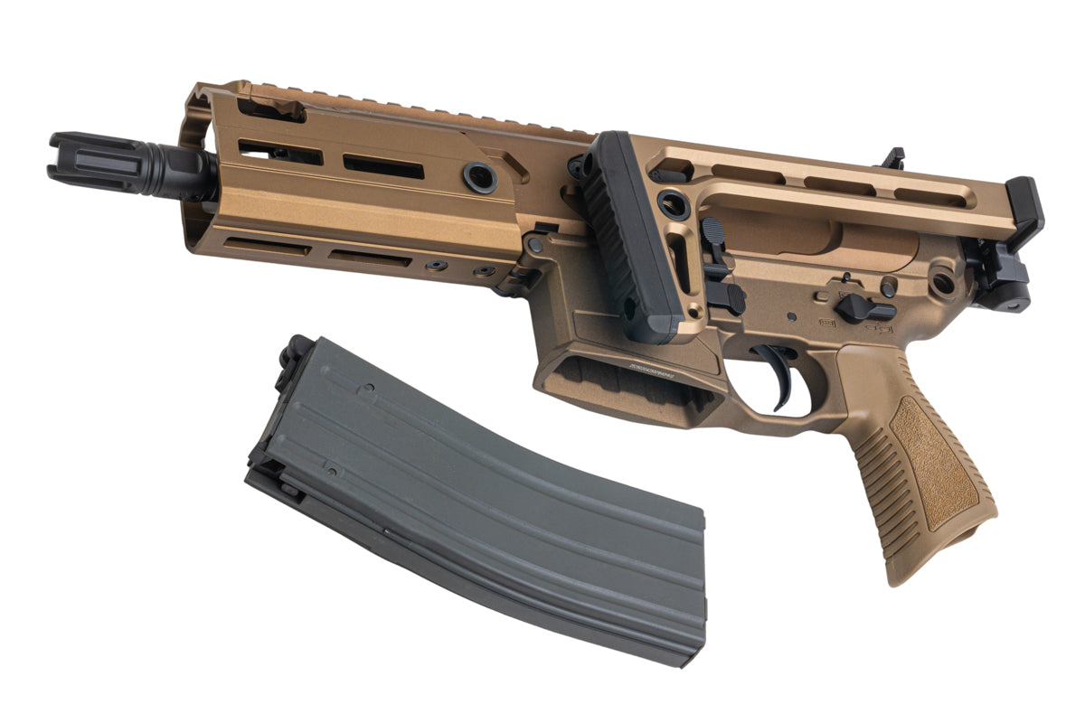 Salvo Precision MWS MCX Rattler .300BLK 5.5 inch GBB Airsoft (G104-2A, No Marking/ DE)