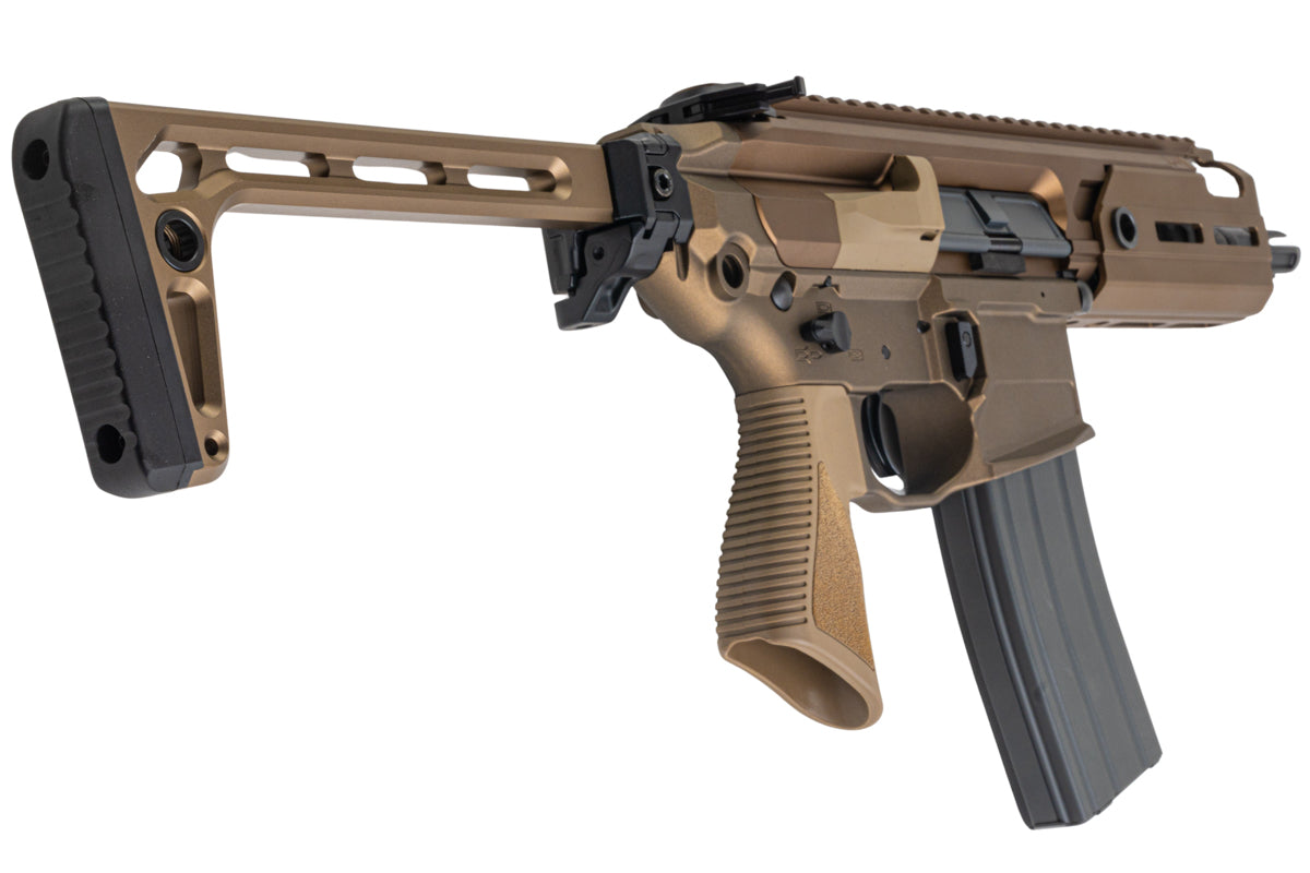 Salvo Precision MWS MCX Rattler .300BLK 5.5 inch GBB Airsoft (G104-2A, No Marking/ DE)