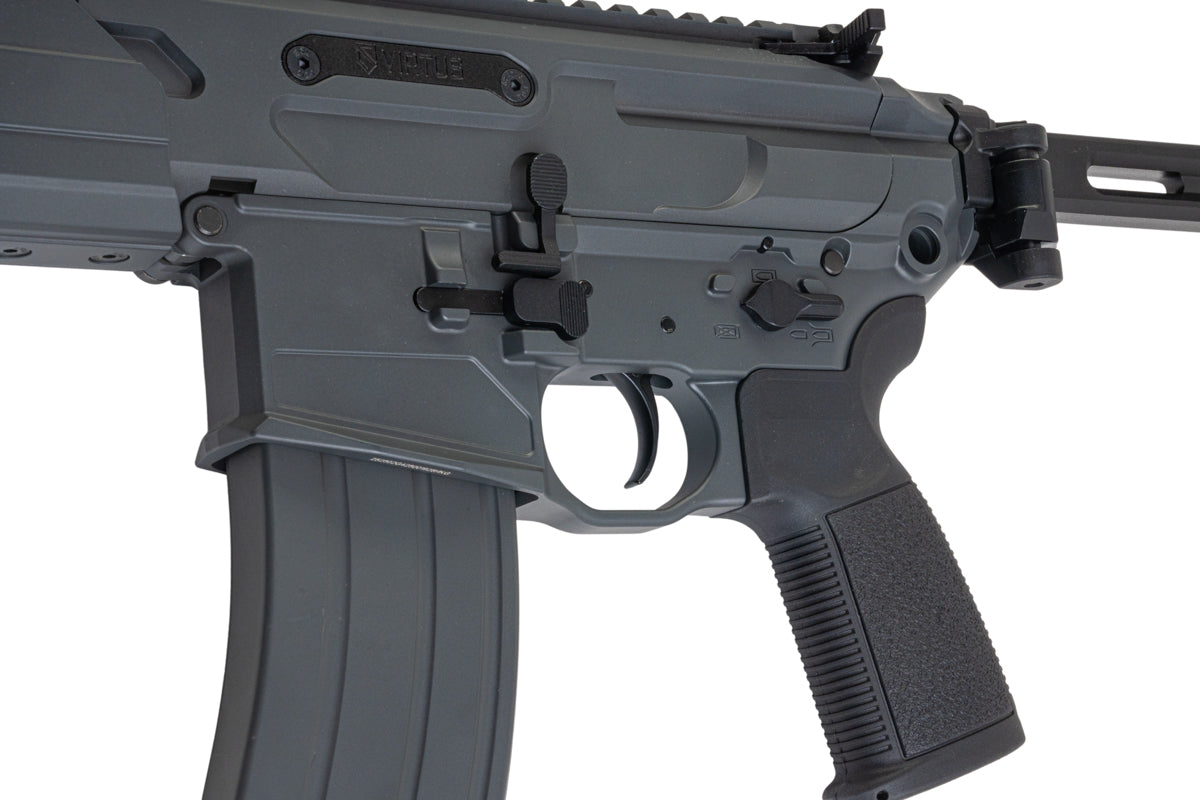 Salvo Precision MWS MCX Virtus 5.56 11.5 inch GBB Airsoft (G104-2B, No Marking, Grey)