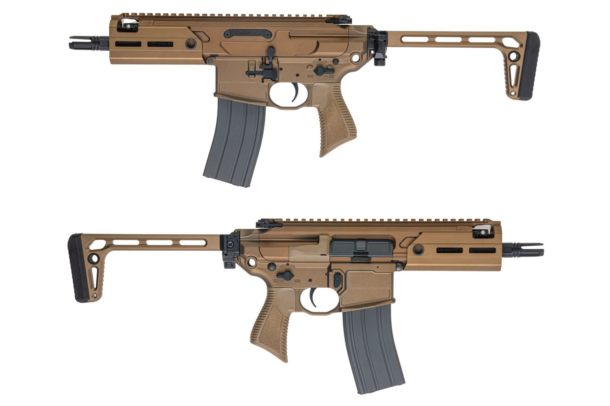 Salvo Precision 5.5 inch MWS MCX Rattler .300BLK GBB Airsoft (No Marking/ Stainless Steel Bolt/ DE Color)