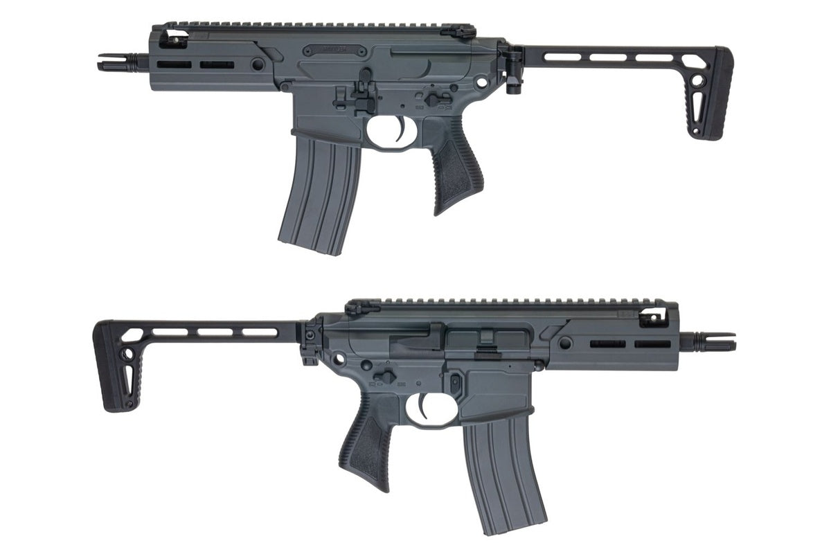 Salvo Precision 5.5 inch MWS MCX Rattler .300BLK GBB Airsoft (No Marking/ Stainless Steel Bolt/ Grey Color)