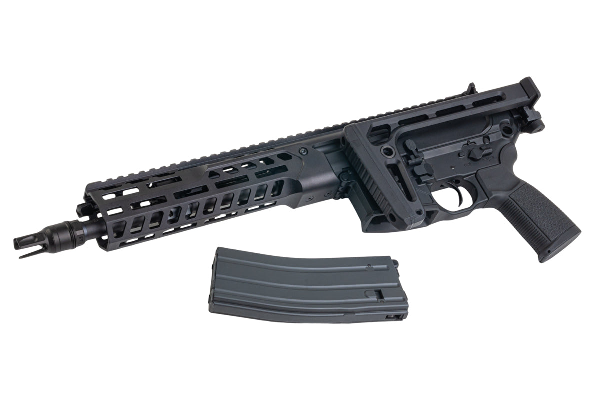 Salvo Precision 10.5 inch MWS Spear LT 5.56 GBB Airsoft (No Marking/ Stainless Steel Bolt)