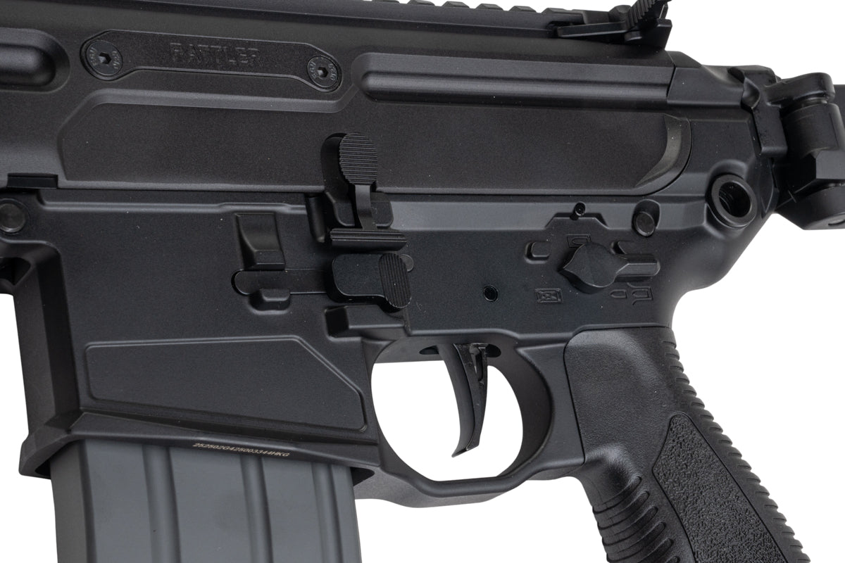 Salvo Precision MCX Rattler LT 6.75 inch MWS GBB Airsoft Rifle - BK (Stainless Steel Bolt)