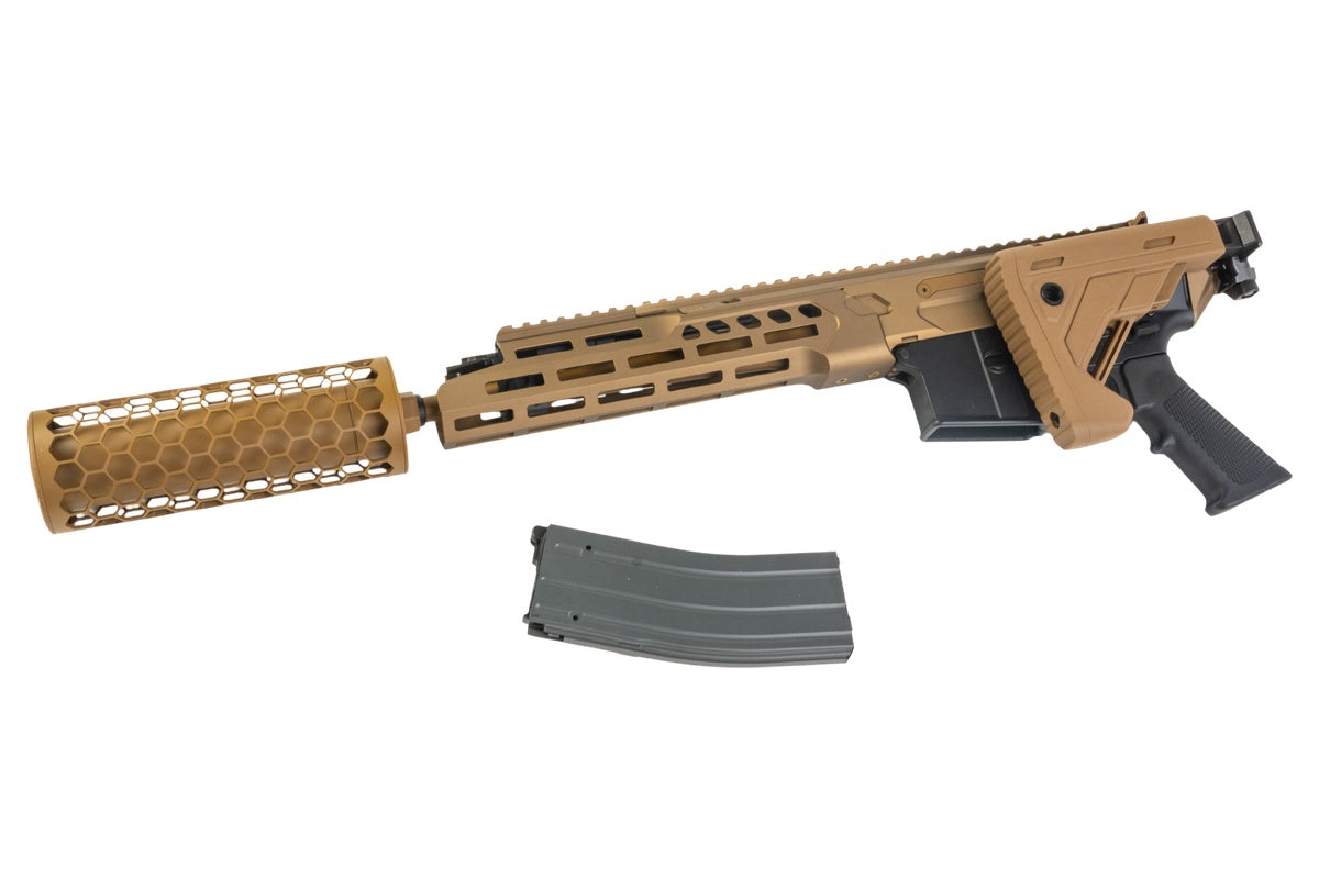 Salvo Precision US Socom Surg Low-Profile MCX AR Style MWS GBB Airsoft Rifle