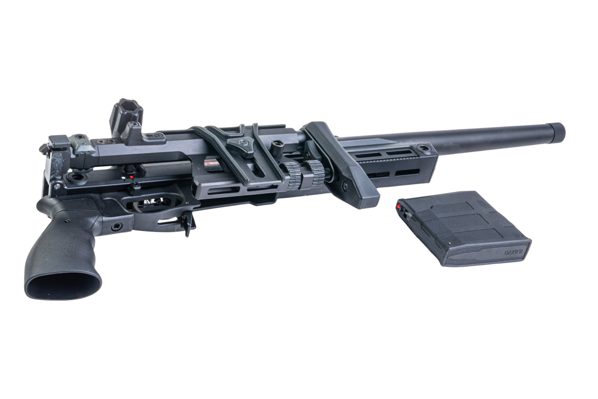 Silverback TAC 41 A2 Airsoft Bolt Action Rifle, Aluminum Chassis & Aluminum Stock (Black)