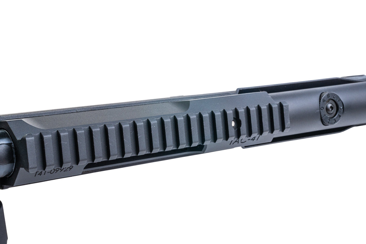 Silverback TAC 41 A2B Airsoft Bolt Action Rifle, Aluminum Chassis & Buffer Stock (Black)