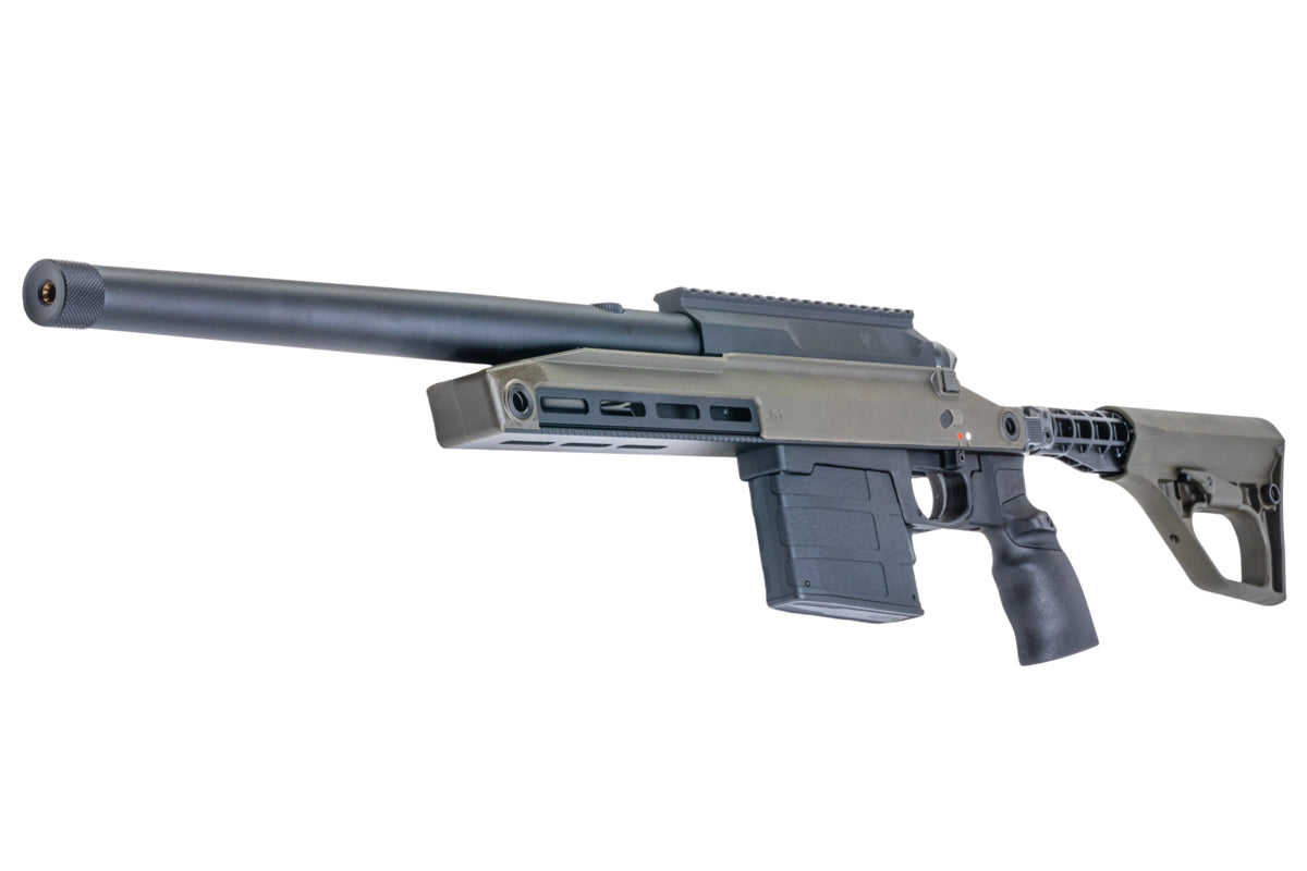 Silverback TAC 41 A2B Airsoft Bolt Action Rifle, Aluminum Chassis & Buffer Stock (OD)