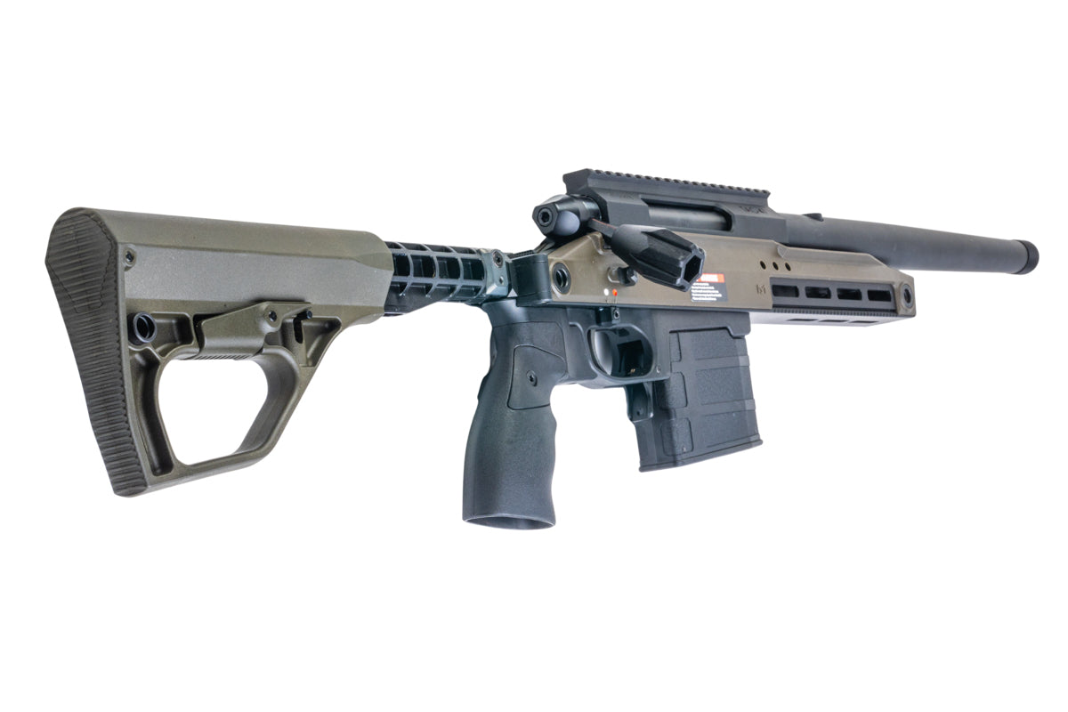 Silverback TAC 41 A2B Airsoft Bolt Action Rifle, Aluminum Chassis & Buffer Stock (OD)
