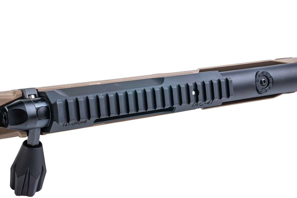 Silverback TAC 41 A2L Airsoft Bolt Action Rifle, Aluminum Chassis & Lite Stock (FDE)