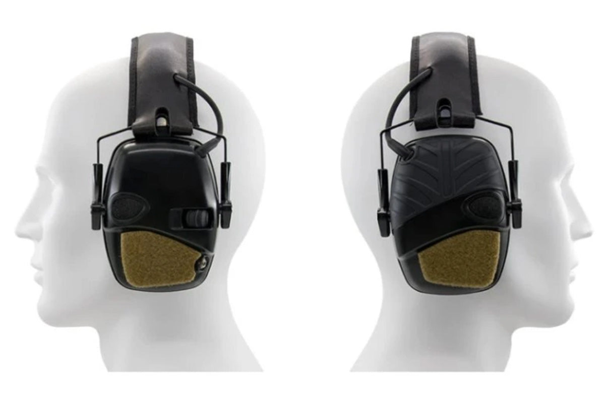 Earmor S14 Velcro Add-On for Ear Protection Headsets - FDE (for Impact)