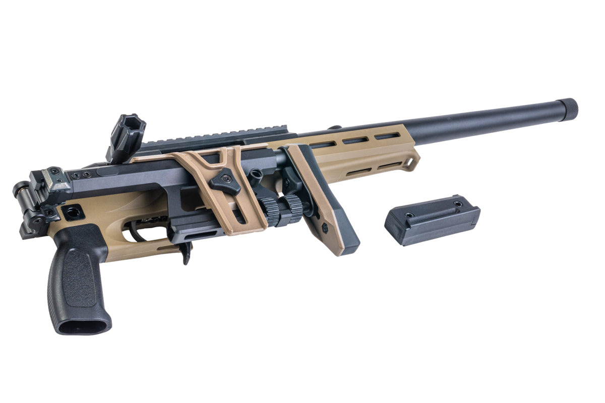 Silverback TAC 41 L Airsoft Bolt Action Rifle, Lite Chassis & Aluminum Stock (Dark Earth)