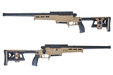 Silverback TAC 41 L Airsoft Bolt Action Rifle, Lite Chassis & Aluminum Stock (Sport/ Dark Earth)