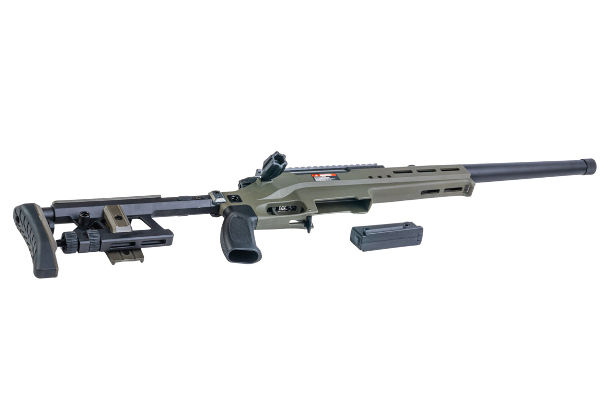 Silverback TAC 41 L Airsoft Bolt Action Rifle, Lite Chassis & Aluminum Stock (Sport/ Olive Drab)