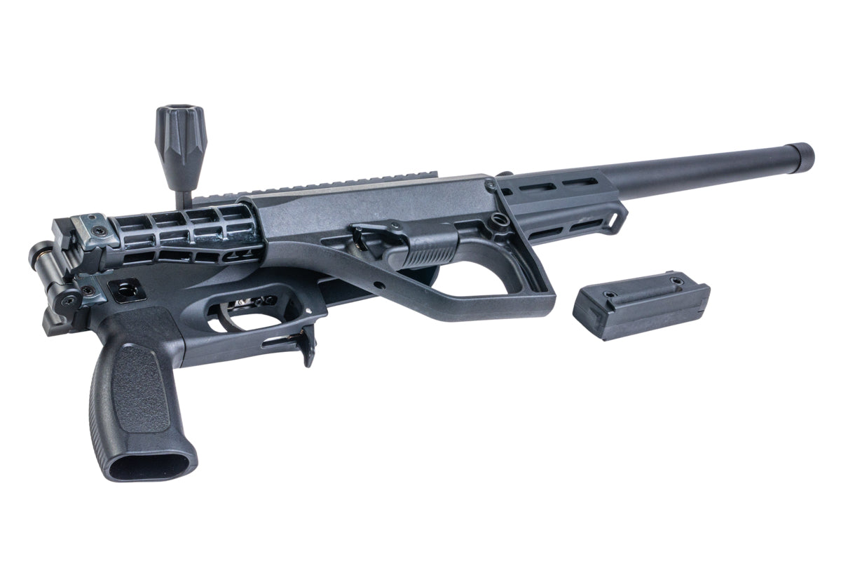 Silverback TAC 41 L Airsoft Bolt Action Rifle, Lite Chassis & Buffer Stock (Black)