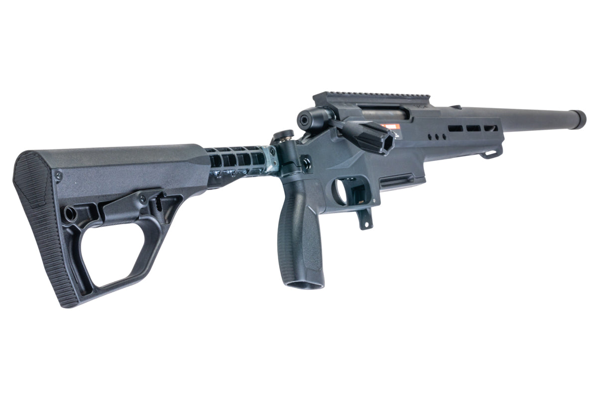 Silverback TAC 41 L Airsoft Bolt Action Rifle, Lite Chassis & Buffer Stock (Black)