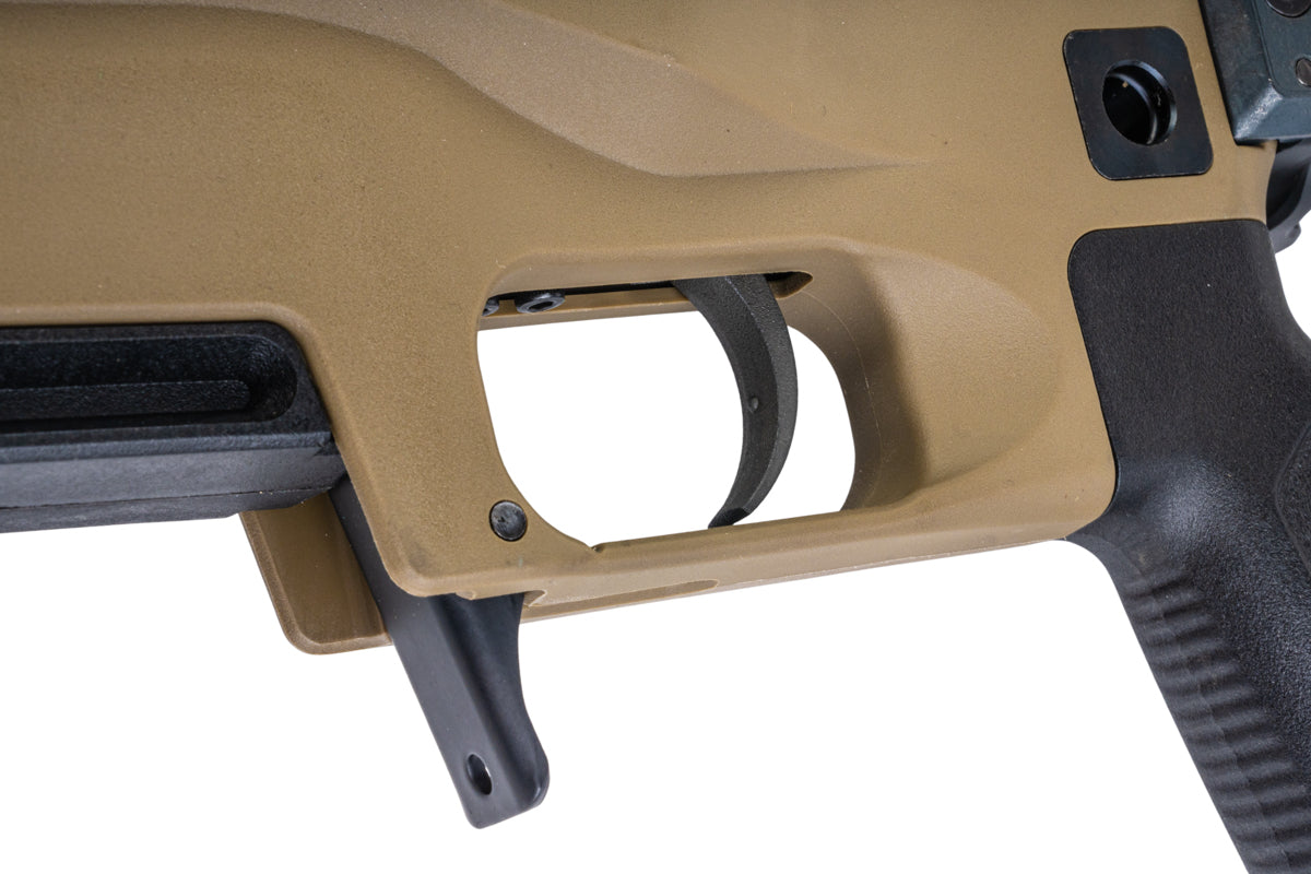 Silverback TAC 41 L Airsoft Bolt Action Rifle, Lite Chassis & Buffer Stock (Dark Earth)