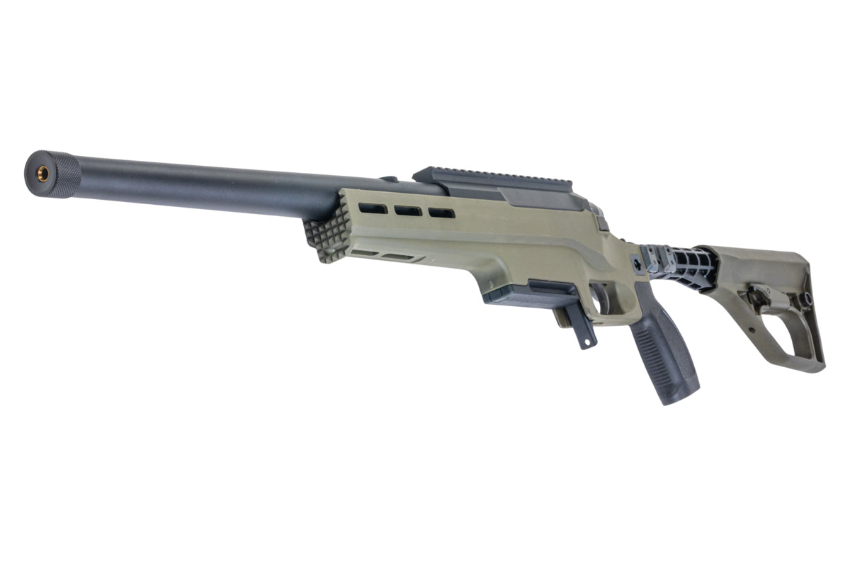 Silverback TAC 41 L Airsoft Bolt Action Rifle, Lite Chassis & Buffer Stock (OD)