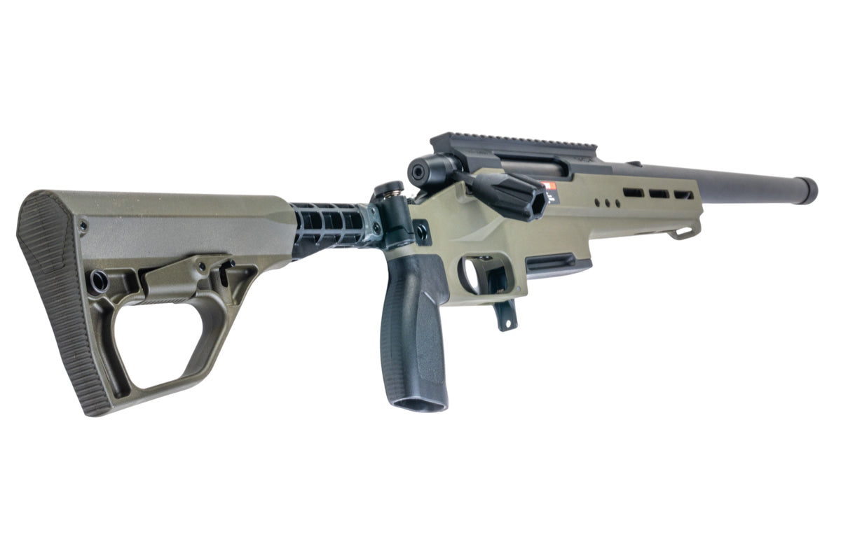 Silverback TAC 41 L Airsoft Bolt Action Rifle, Lite Chassis & Buffer Stock (OD)