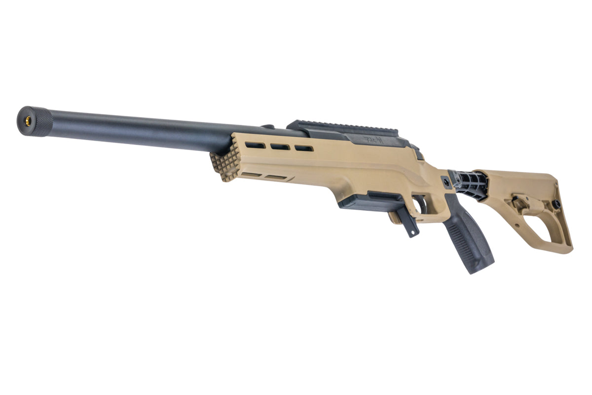 Silverback TAC 41 L Airsoft Bolt Action Rifle, Lite Chassis & Buffer Stock (Sport/ Dark Earth)