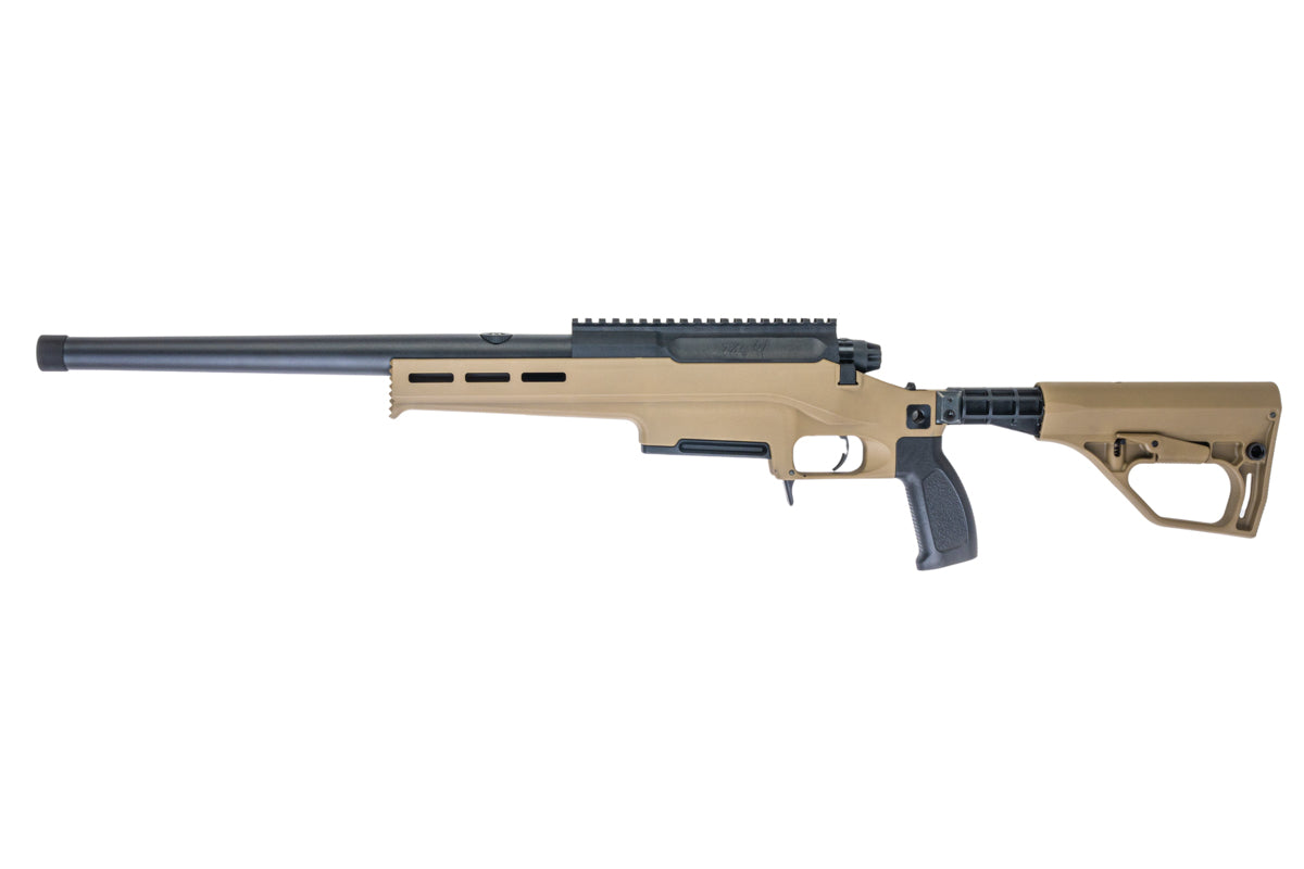 Silverback TAC 41 L Airsoft Bolt Action Rifle, Lite Chassis & Buffer Stock (Sport/ Dark Earth)