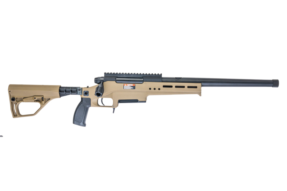 Silverback TAC 41 L Airsoft Bolt Action Rifle, Lite Chassis & Buffer Stock (Sport/ Dark Earth)