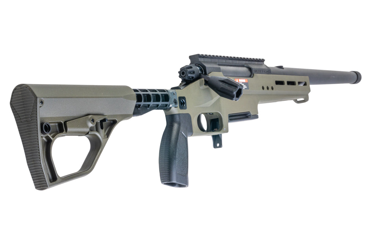 Silverback TAC 41 L Airsoft Bolt Action Rifle, Lite Chassis & Buffer Stock (Sport/ Olive Drab)