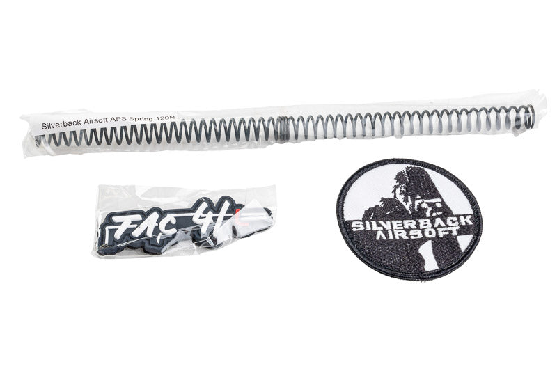 Silverback TAC 41 L Airsoft Bolt Action Rifle, Lite Chassis & Lite Stock (Black)