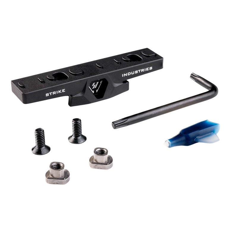 Strike Industries LINK Tripod Adapter for Mlok and Keymod Rails (Black)