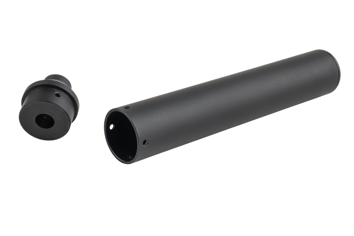 Maddog Customs Aluminum HEL E4A Dummy Suppresor (14mm CCW, Black)