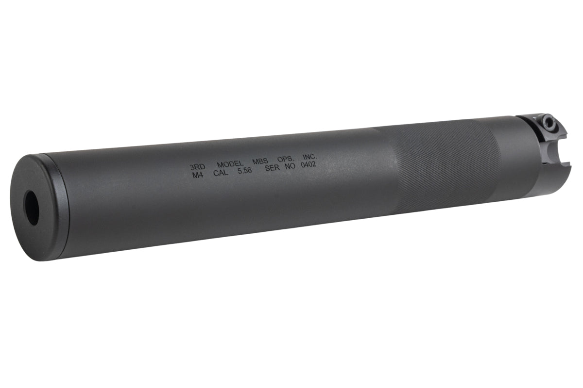 Maddog Customs Aluminum OPS 3 Model 3rd MBS Silencer 185 For M723 GBB