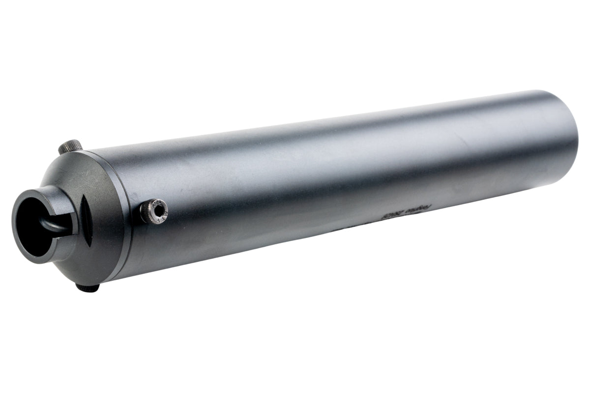 Maddog Customs CNC QBQ Aluminium HEL E4A Dummy Silencer - V2 (for Pencil M16 Outer Barrel Only)