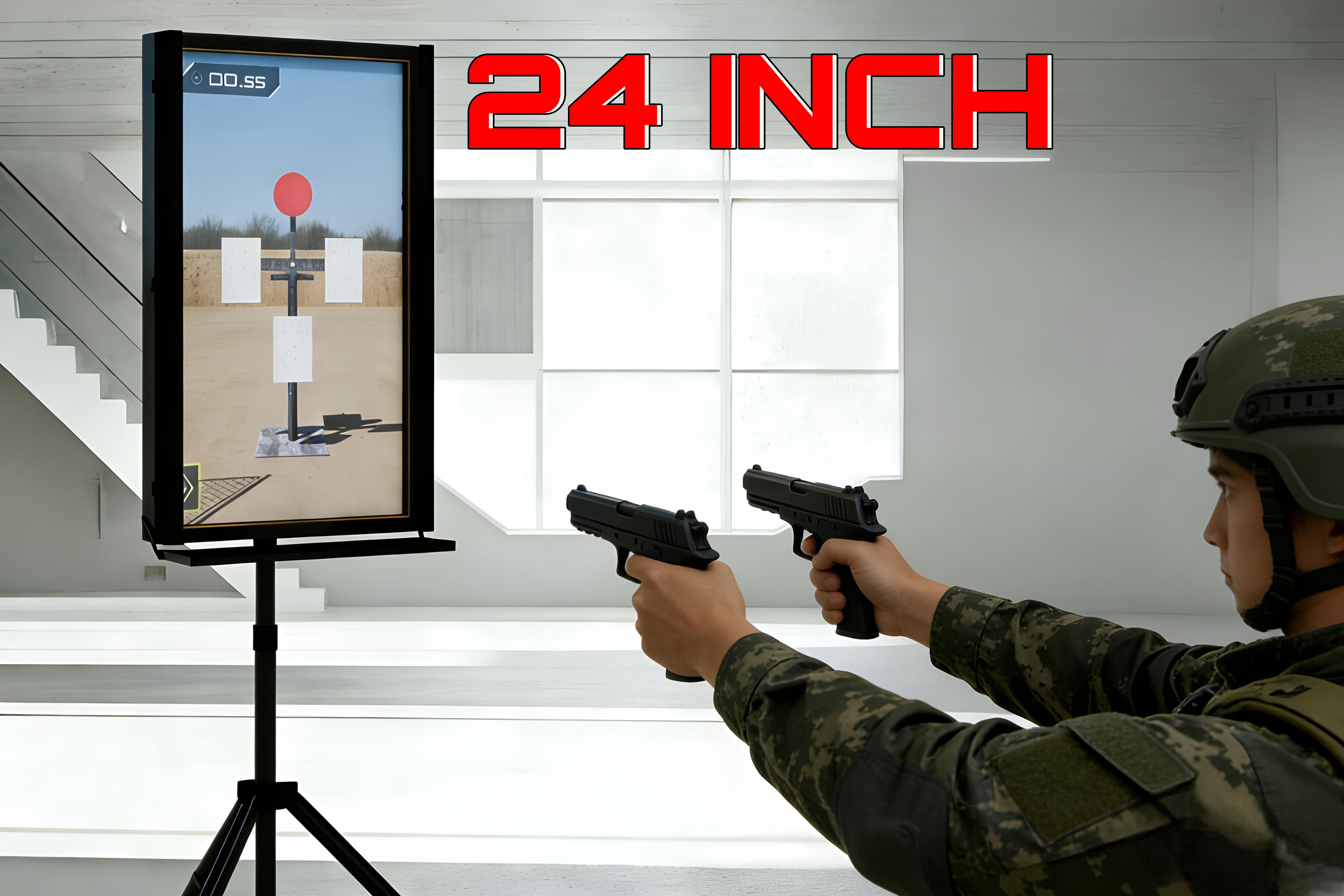 GUNPOWER Advanced SMT Complete Professional Target System (Size: 24 inch / Vertical)
