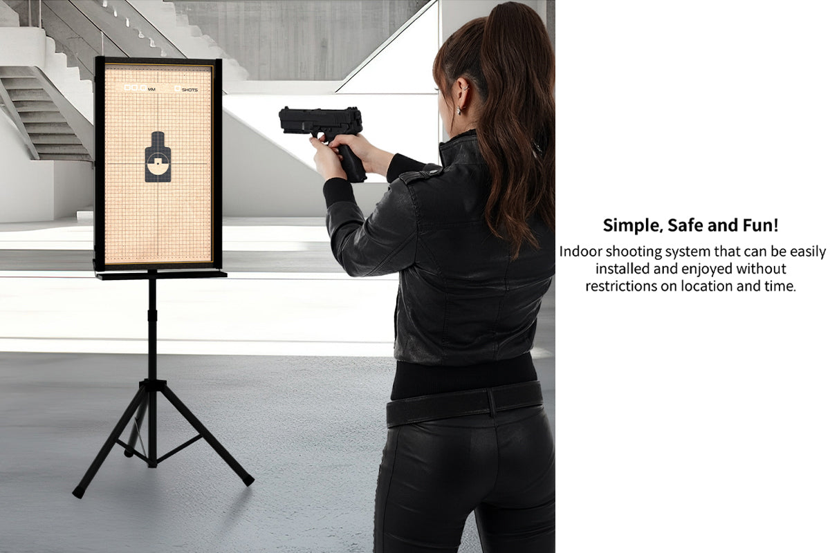 GUNPOWER Advanced SMT Complete Professional Target System (Size: 32 inch / Vertical)