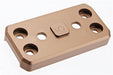 SOTAC CNC Aluminum AD Style 45 Degree Mount For T1/T2/RMR/SRO Sight (Dark Earth)
