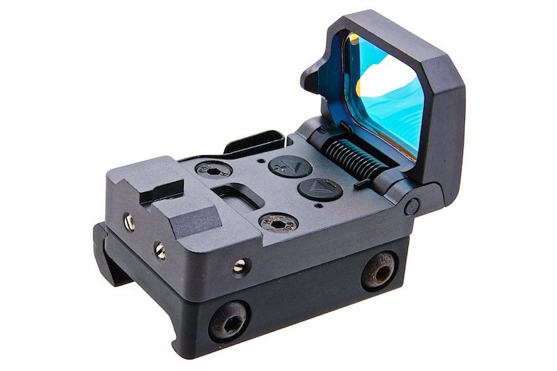 SOTAC CNC Aluminum Adjustable RMT Flip-Up Red Dot Sight (Grey)
