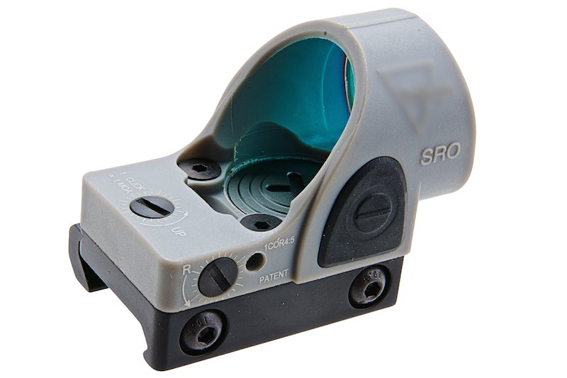 SOTAC Nylon M-11 SRO Style Red Dot Sight For 1913 Rail/ Glock Series Airsoft (Grey)