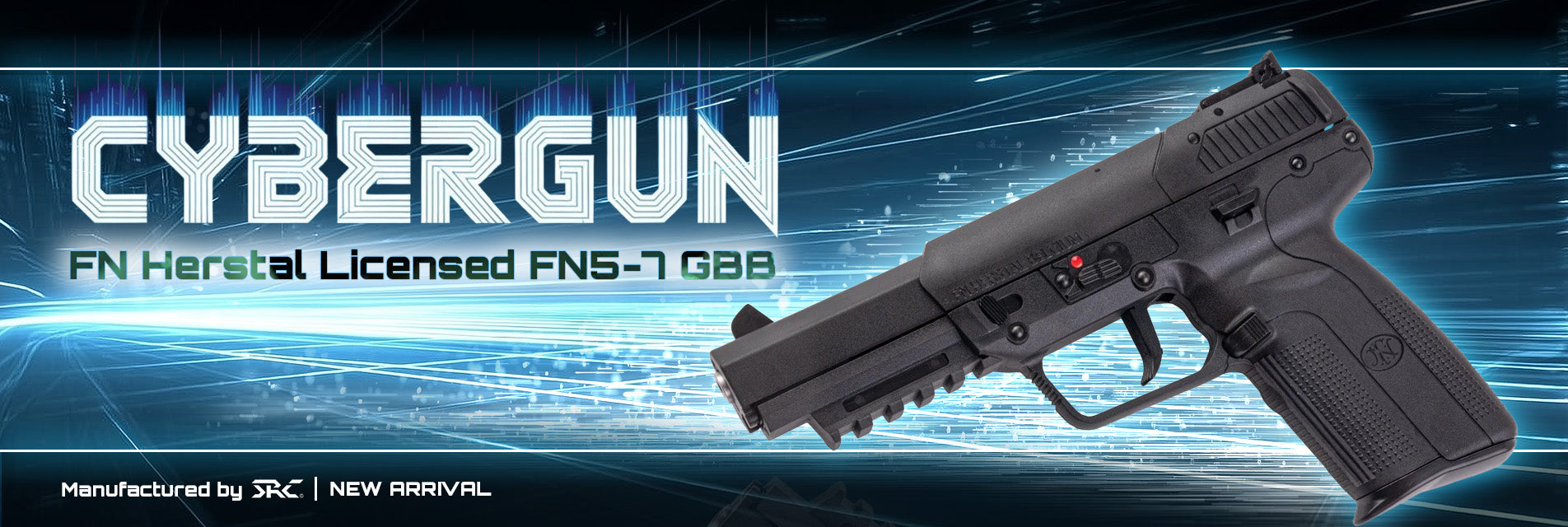 Cybergun FN Herstal Licensed Five-seveN (FN5-7) GBB Airsoft Pistol 